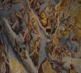 Kuppel von der Empore aus gesehen