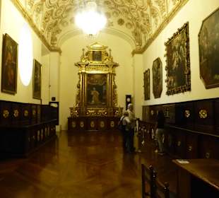 Seitenraum in der Kirchein der Kirche