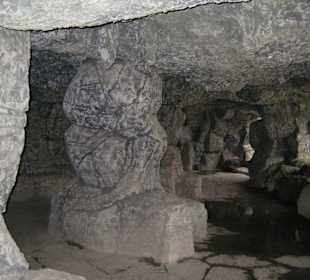 Im Innern des Brunnen