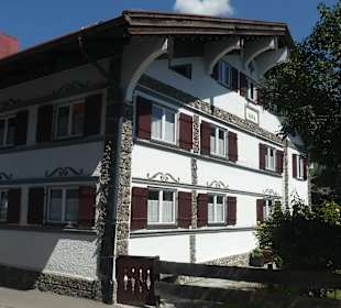 Bei einem Spaziergang durch Oberstdorf