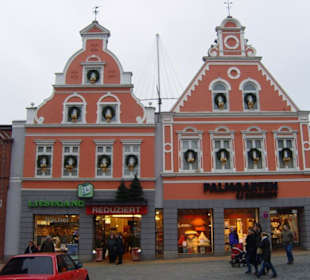 Schöne alte Häuser in Husum!