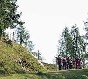 Wandern Berg im Drautal
