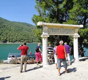 An der Bootsanlegestelle