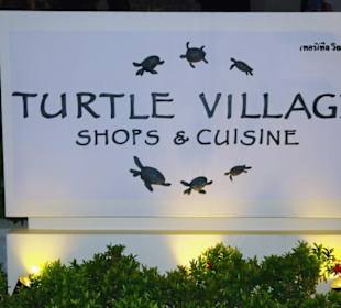 Das Schild am Eingang