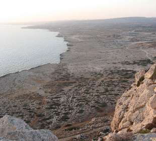 Blick auf die Landschaft, Nähe von Agia Napa