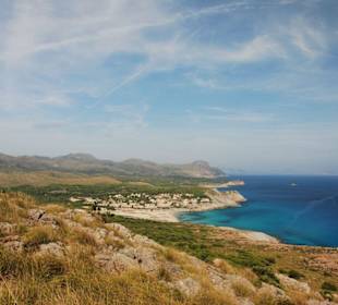 Blick auf Cala Mesquida