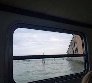 Ausfahrt aus Venedig