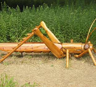 Grasshopper aus Holz