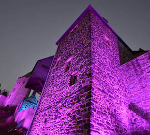 Burg Altena - Sonnenuntergangsstimmung