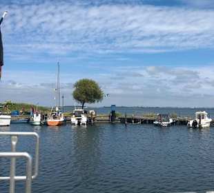Der idyllische, kleine Neuendorfer Hafen