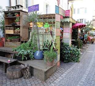 Stirnseite der Fischbänke