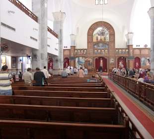 Stadtrundfahrt, neue koptische Kirche