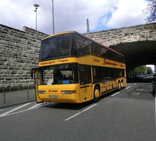 Wir hatten den Bus fast für uns allein