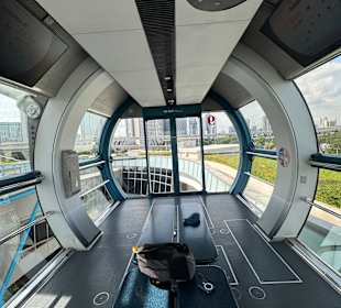 Kabine des Singapore Flyer