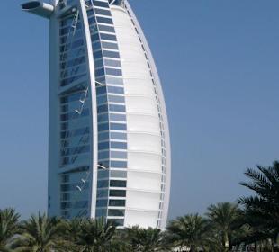 Blick auf das Burj al Arab