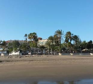 Strand vor Hotel Tamarindos