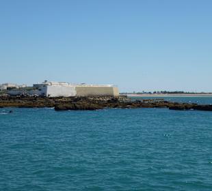 Fahrt zum Castillo de Sancti Petri