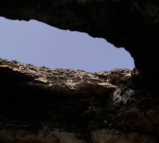 Blick vom Meer-Höhle