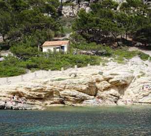 Bootsfahrt durch die Calanques