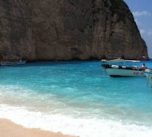 Strand am Schiffswrack