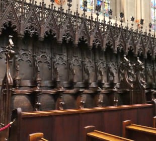 Chorstühl im Erfurter Dom