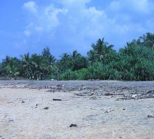 Andere Seite der Beach 