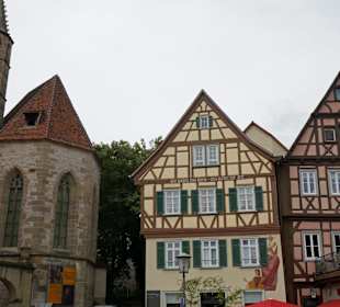 Fachwerkhäuser an der Johanneskirche