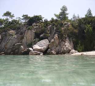 Wildromantik pur und glasklares Wasser
