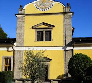 Schloss Hellbrunn in der Morgensonne