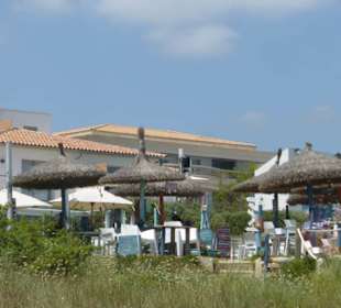 Strandbar Coco Beach an der Platja de Muro