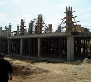 Eine Straße in Kumköy