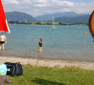 Wassersport am Hopfensee