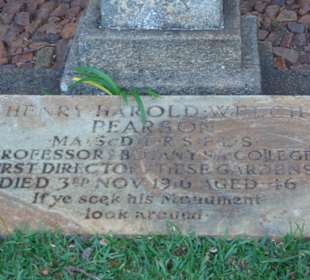 Pierson´s Grabinschrift