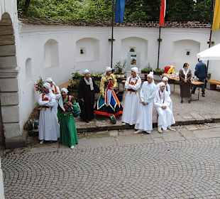 Eingangstor innen in Schallaburg
