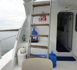 Unser Boot für den Ausflug