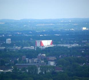 Vom Rheinturm runter verschiedene Fenster