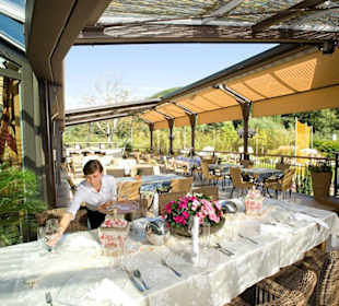 Unsere Gartenterrasse