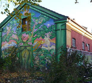 Am Eingang zum Freistaat