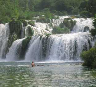 Im Nationalpark KRKA