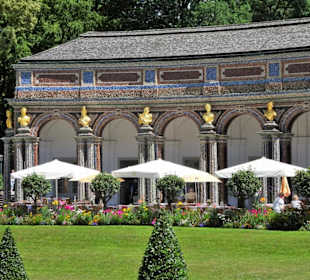 Die Orangerie am Neuen Schloss der Eremitage