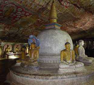 Eine von den natürlichen Höhlen