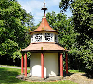 Außenansicht der chinesischen Pagode am Mulang