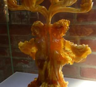 Im Bernsteinmuseum: tolle Bernsteinarbeiten