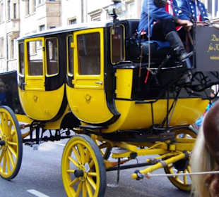 Historische Postkutsche