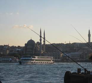 Goldenes Horn mit Blick auf Eminönü