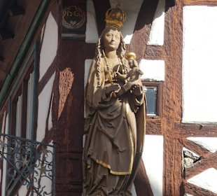 Bei einem Spaziergang durch Thüngersheim