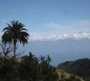 Der Teide vom Nationalpark La Gomera