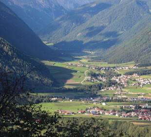 Furkelpass Abfahrt in das Pustertal