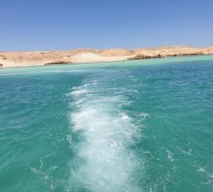 Rückfahrt von Orange Bay