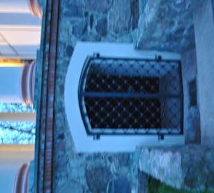 Mausoleum Raczyńskich -wejście do mausoleum.